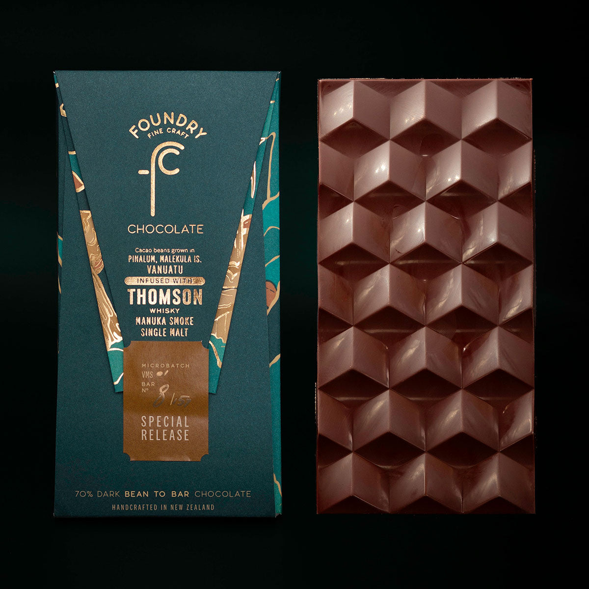 Foundry Chocolate Vanuatu x Thomson Manuka Smoke Whisky 70% (Special Release)