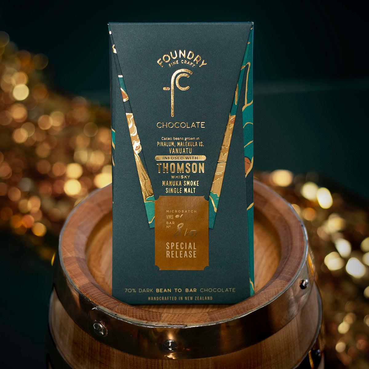 Foundry Chocolate Vanuatu x Thomson Manuka Smoke Whisky 70% (Special Release)