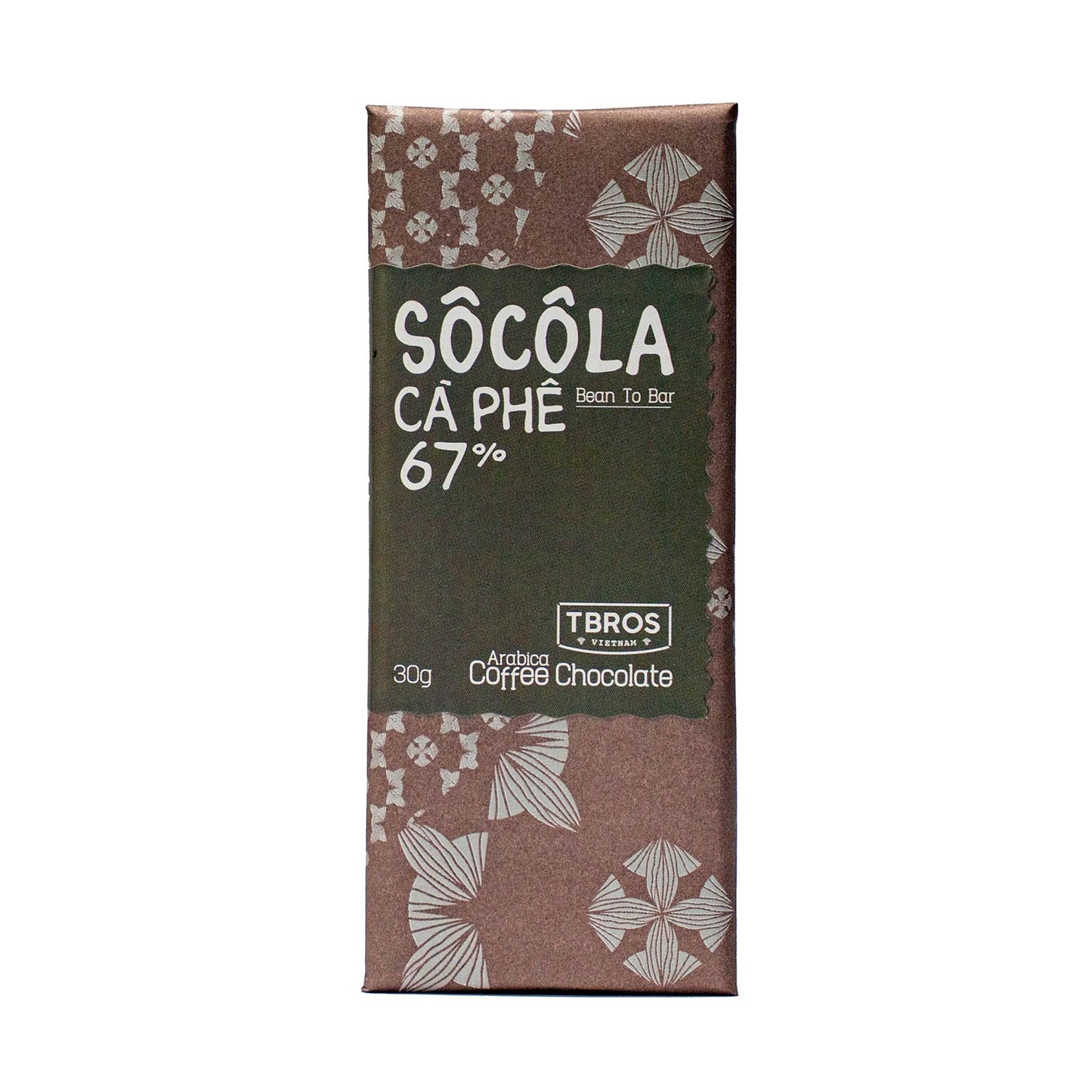 TBROS Cà Phê Espresso Dark Chocolate 67%