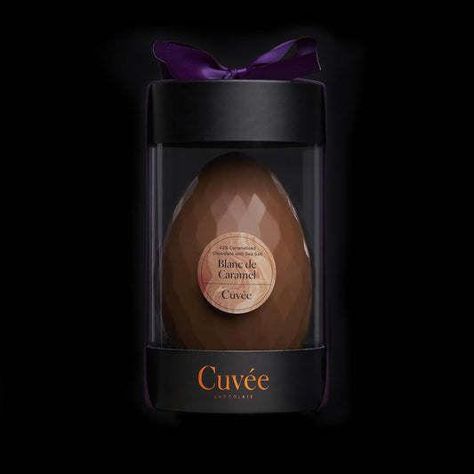Cuvée Chocolate Blanc de Caramel 42% Easter Egg