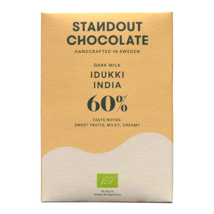 Standout Chocolate India Idukki 60% Dark Milk Chocolate