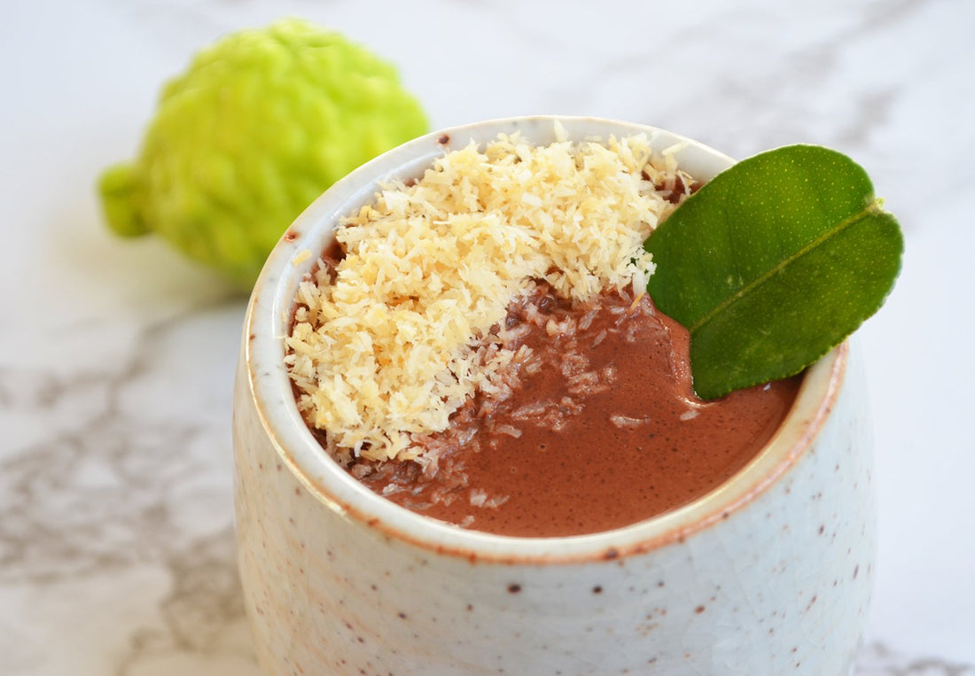 Coconut and Kaffir Lime Hot Chocolate