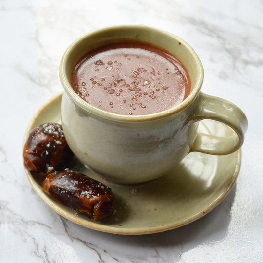 Date, Cardamom and Sea Salt Hot Chocolate