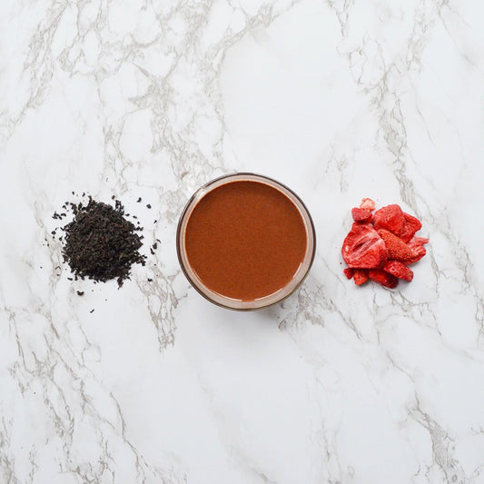 Earl Grey and Strawberry Hot Chocolate