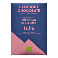 Standout Chocolate Nordic Nature Blueberry 63%