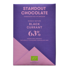 Standout Chocolate Nordic Nature Blackcurrant 63%