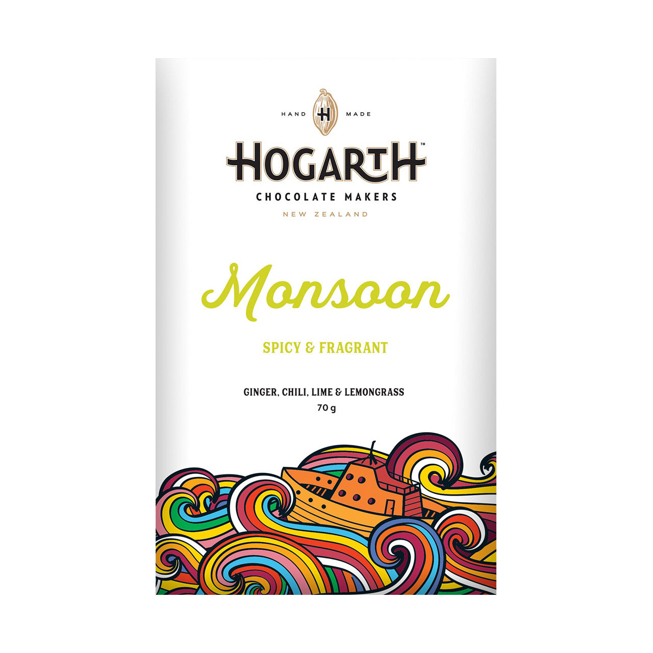 Hogarth Chocolate Monsoon Spicy & Fragrant 66%