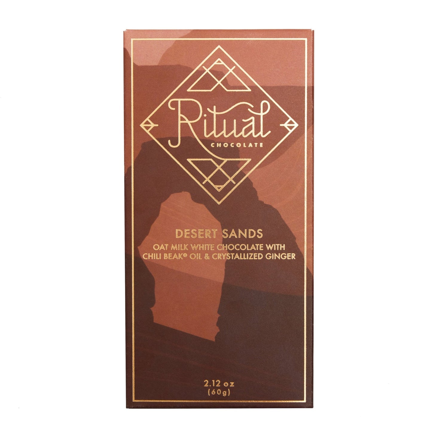 Ritual Chocolate Desert Sands Chilli Ginger White Chocolate Bar