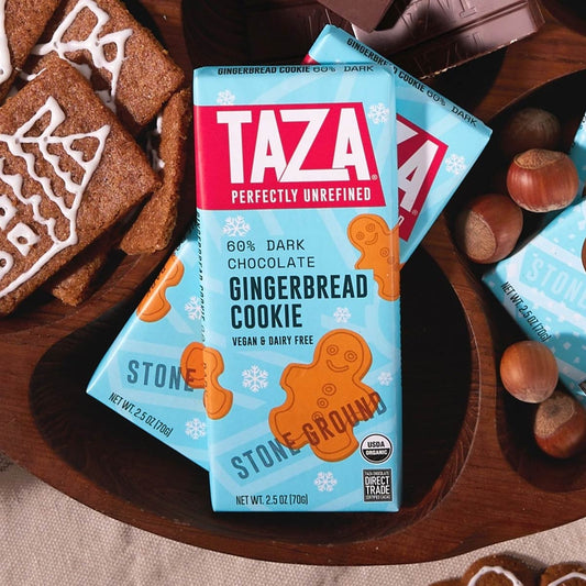 Taza Gingerbread Cookie Amaze Bar 60% Stoneground