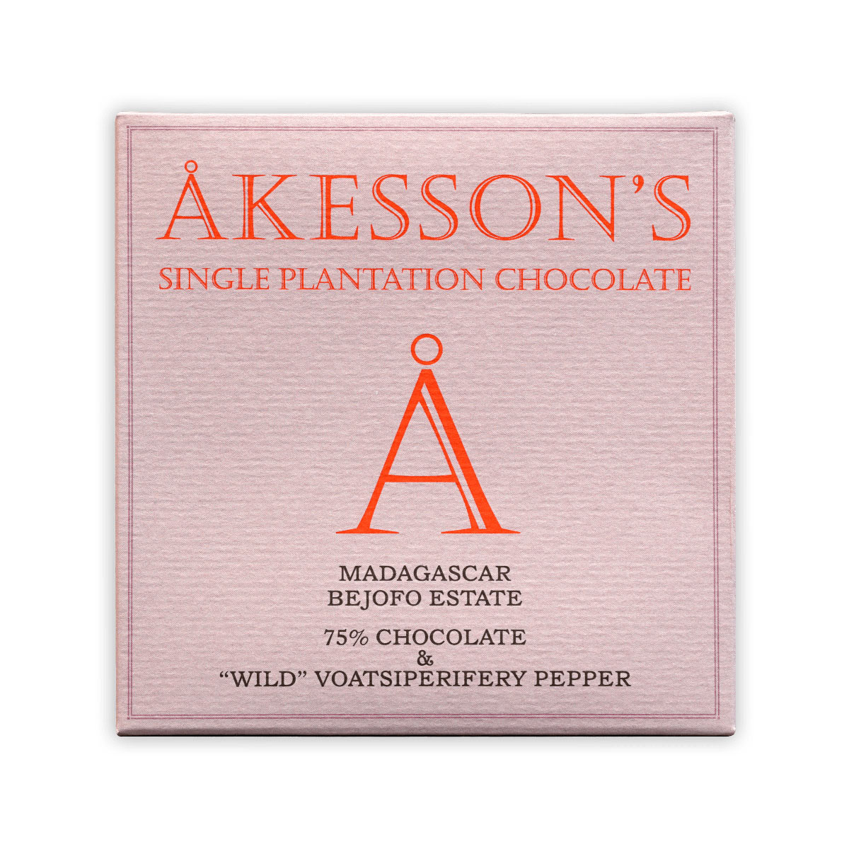 Akesson's 75% Trinitario Cocoa & "Wild" Voatsiperifery pepper