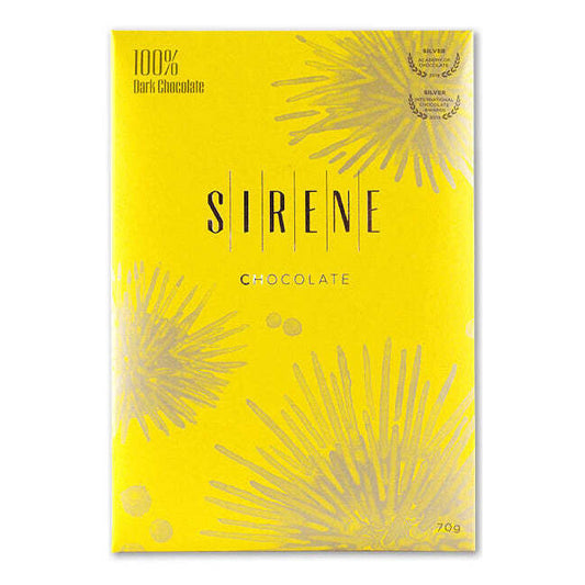 Sirene Pure Cacao 100% Chocolate Bar