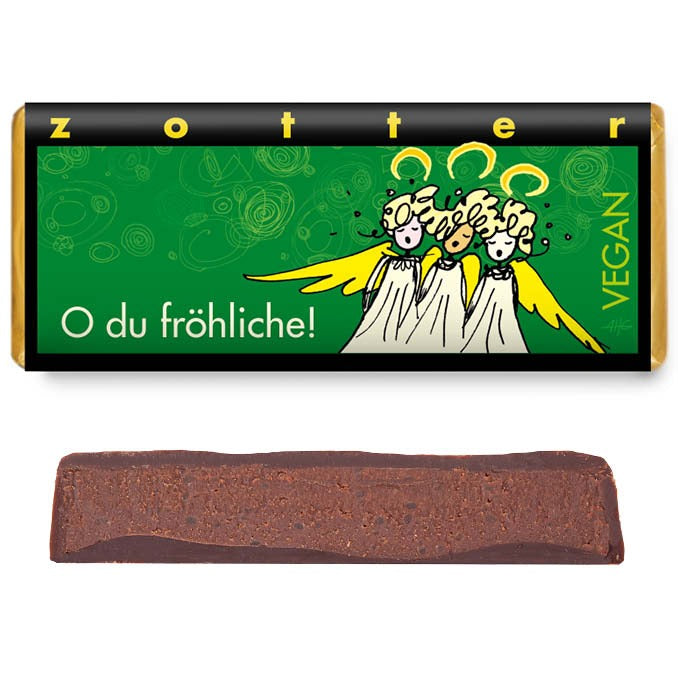 Zotter O Thou Joyful Day - Boozy Chocolate Mousse VEGAN