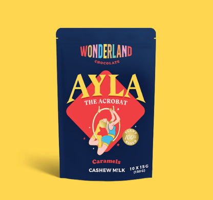 Wonderland Chocolate Ayla the Acrobat Cashew Milk Caramels