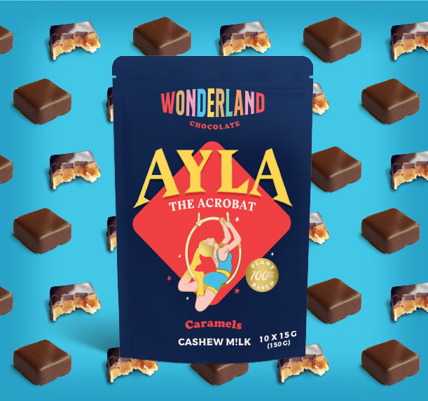 Wonderland Chocolate Ayla the Acrobat Cashew Milk Caramels