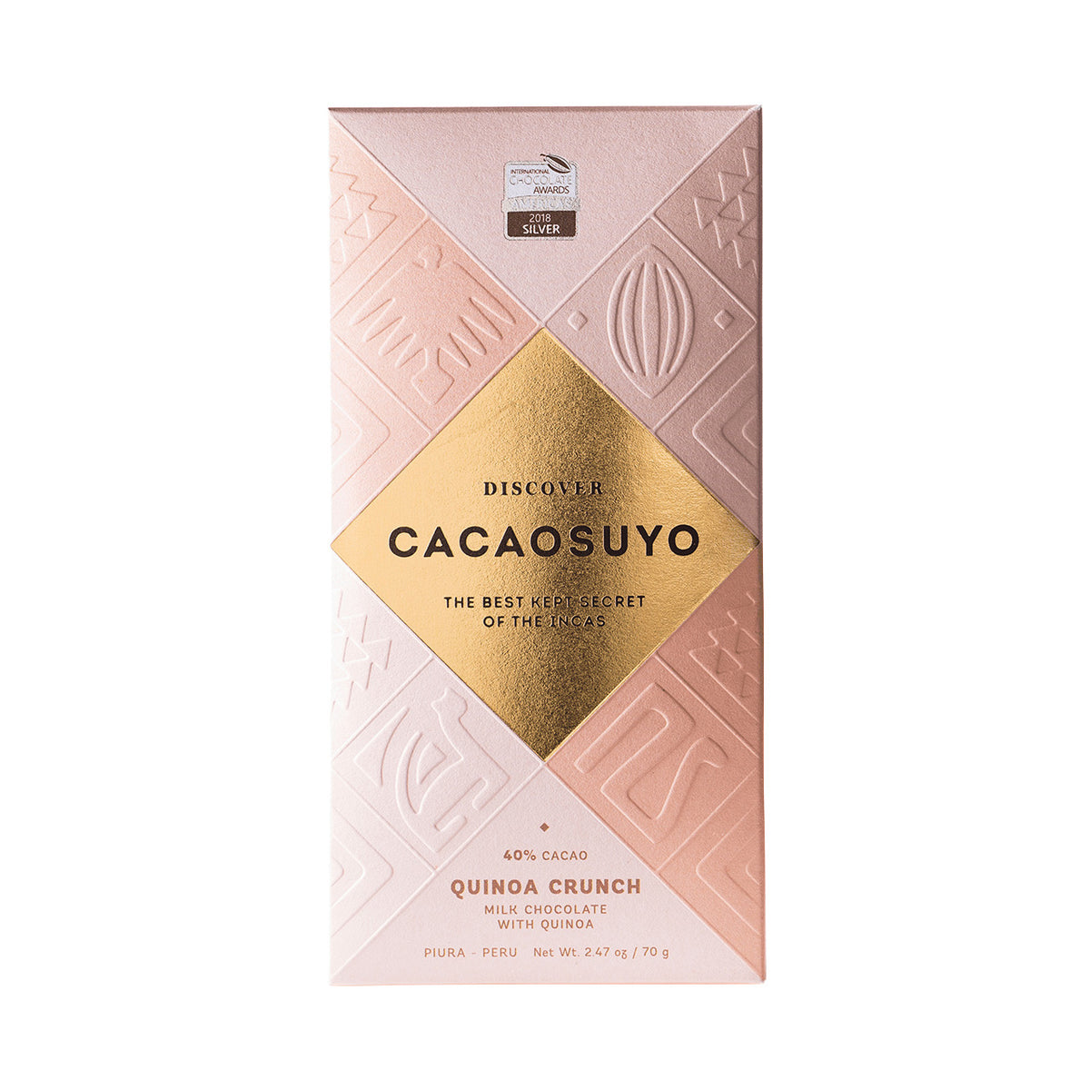 Cacaosuyo Quinoa Crunch Milk Chocolate