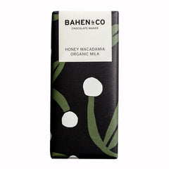 Bahen & Co. Honey Macadamia Organic Milk Chocolate