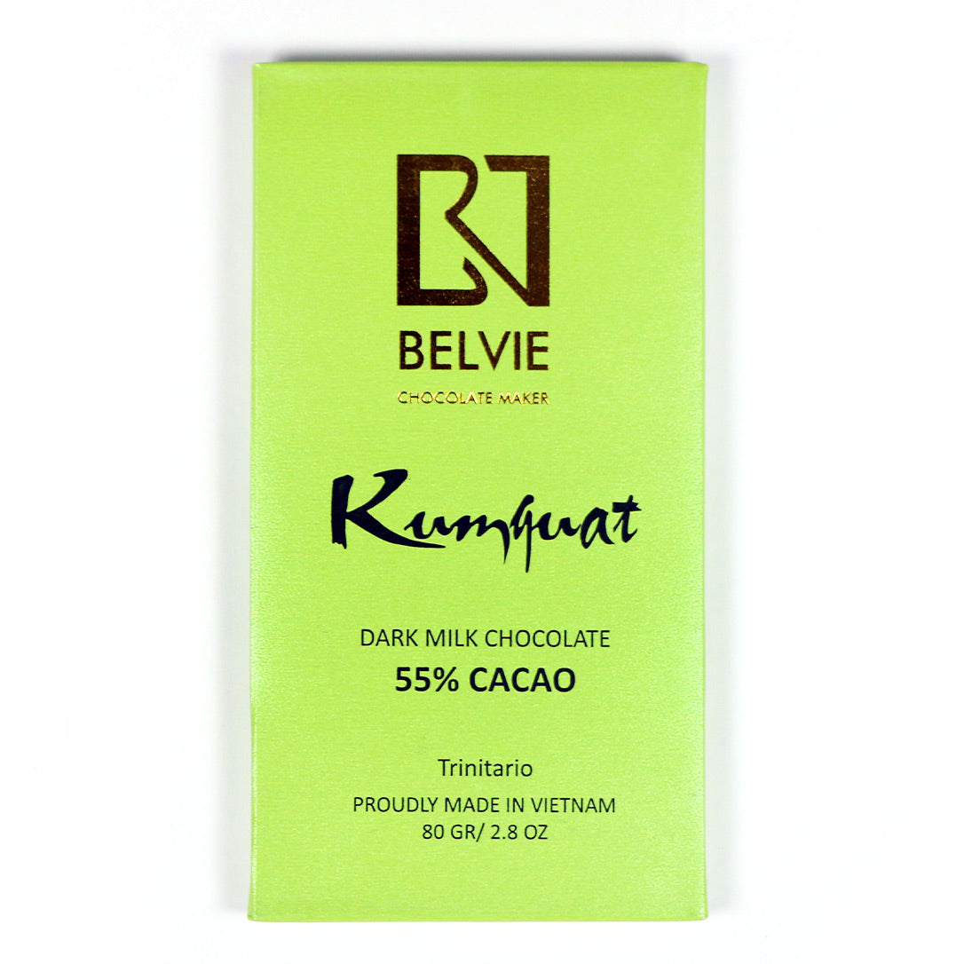 Belvie Chocolate Maker Kumquat 55% Dark Milk