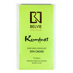 Belvie Chocolate Maker Kumquat 55% Dark Milk