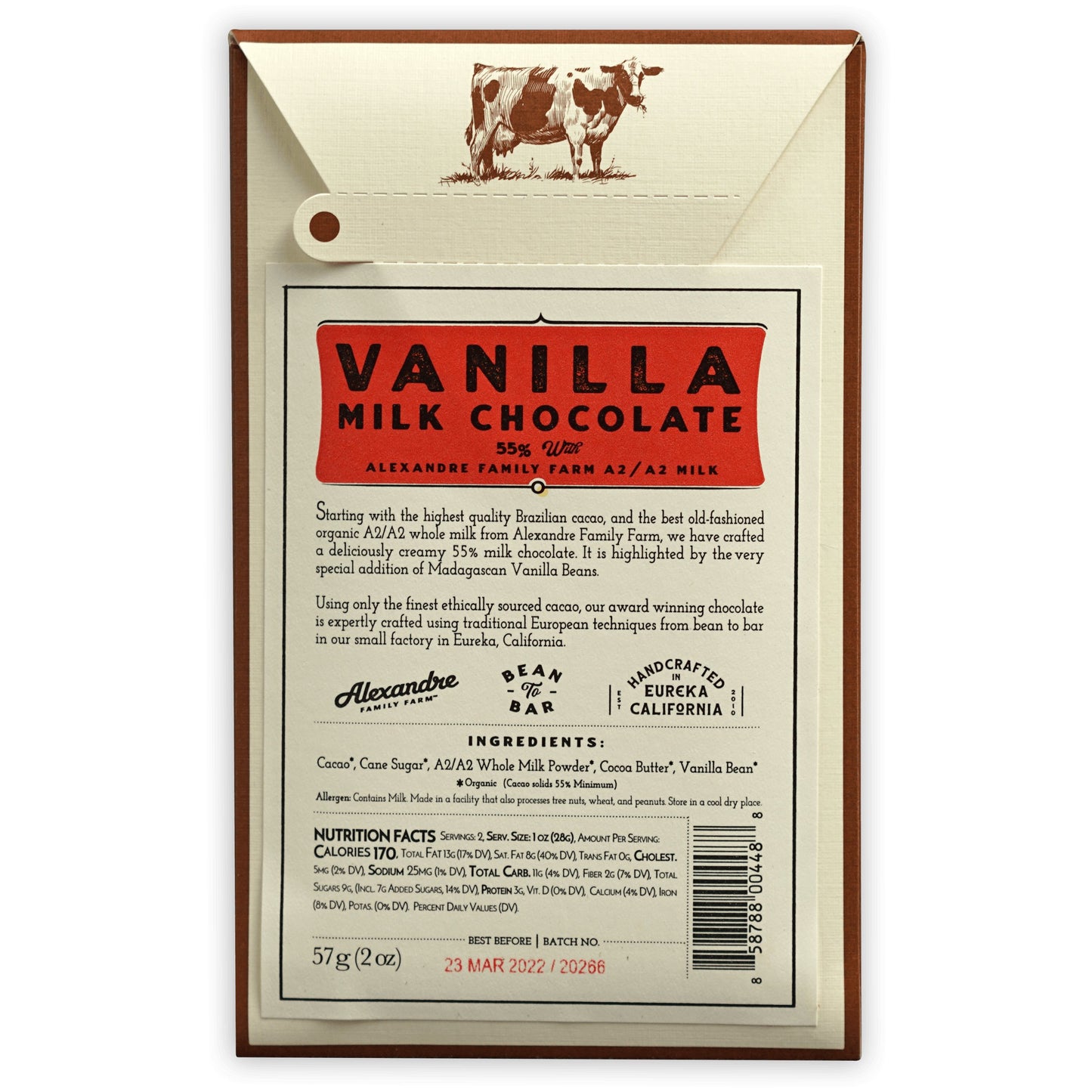 Dick Taylor Vanilla Milk Chocolate 55%