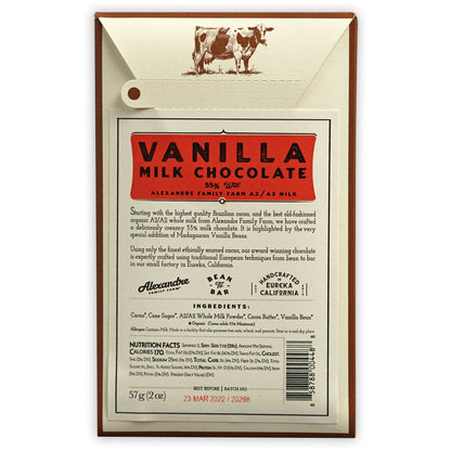 Dick Taylor Vanilla Milk Chocolate 55%