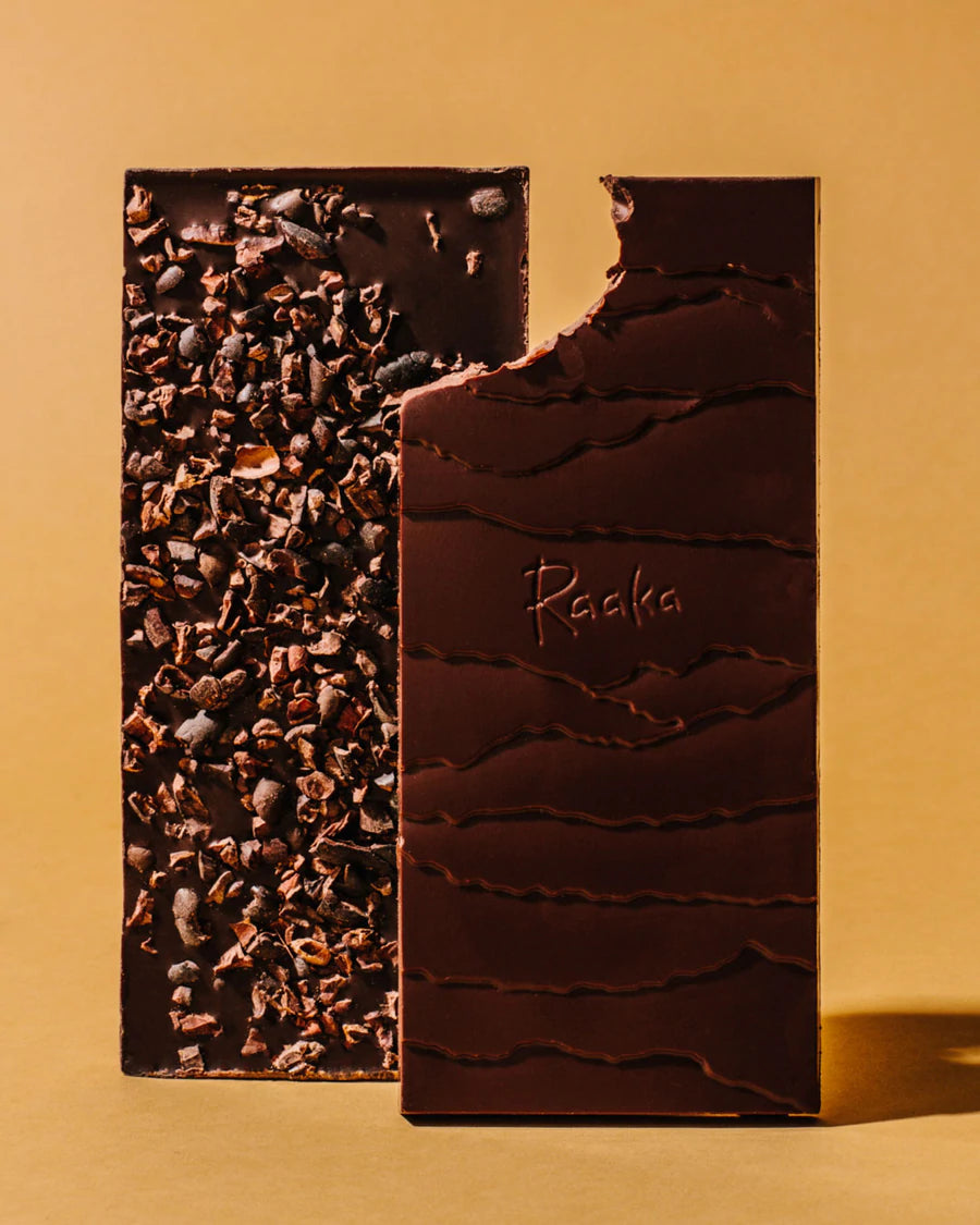 Raaka Chocolate Maple & Nibs 75%