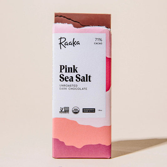 Raaka Chocolate Pink Sea Salt 71%