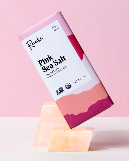 Raaka Chocolate Pink Sea Salt 71%