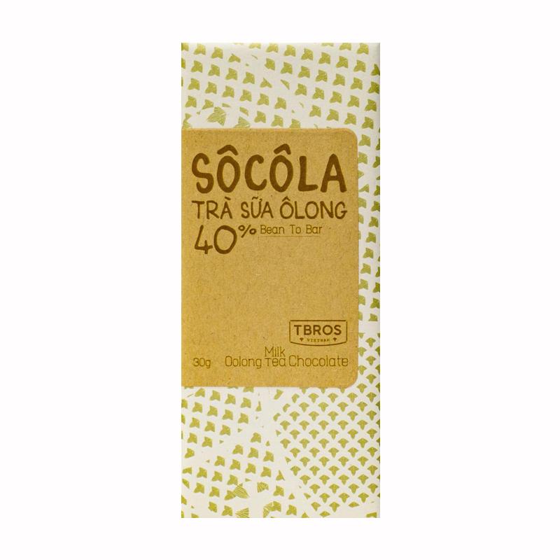 TBROS Oolong Tea Milk Chocolate 40%